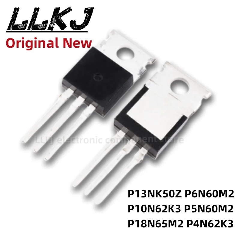 

1 шт. STP13NK50Z P6N60M2 P10N62K3 P5N60M2 P18N65M2 P4N62K3 TO-220 MOS FET
