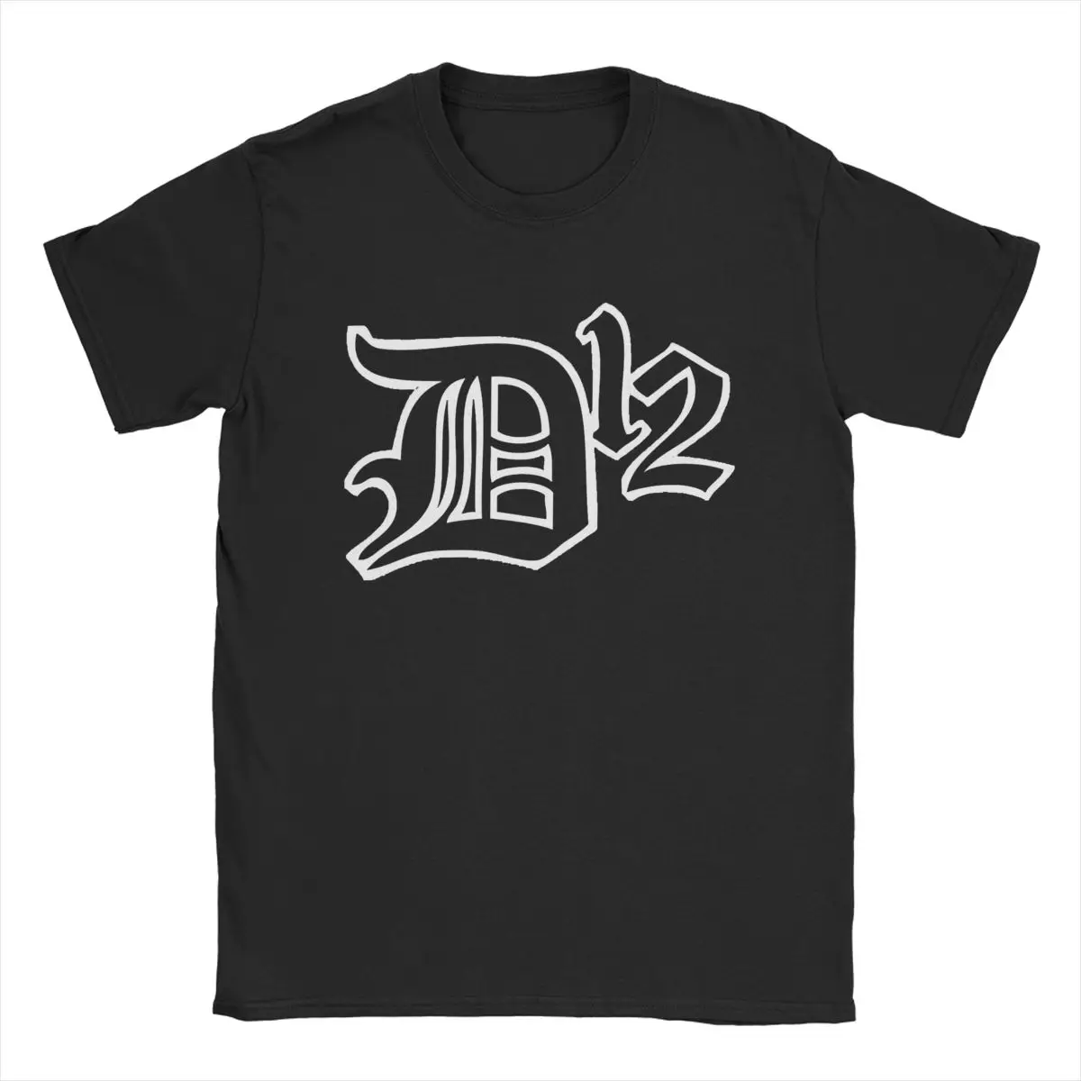 Забавные футболки D12 группа Eminem хип-хоп альбом Мужская футболка с круглым вырезом