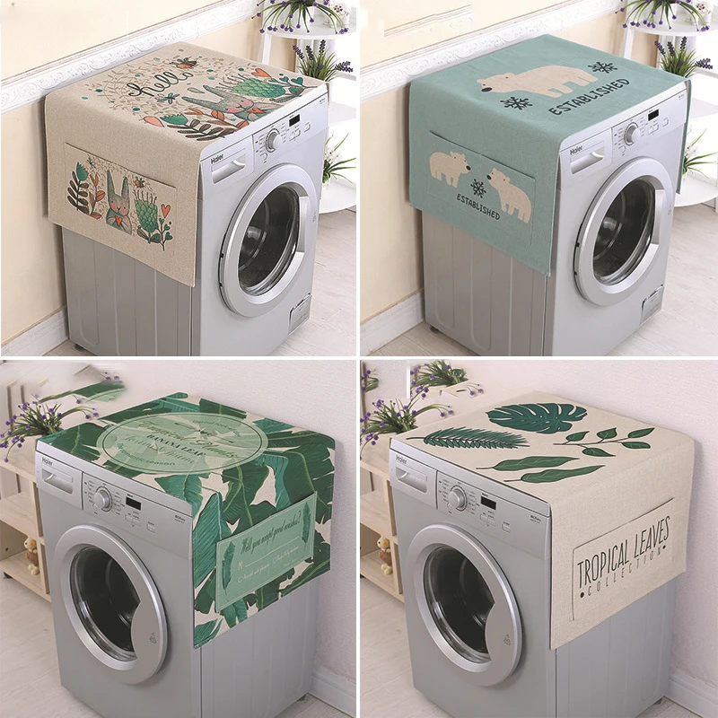 

Крышка для стиральной машины, грязеотталкивающая Крышка для стиральной машины, однодверный холодильник, пылезащитный чехол для барабана с...