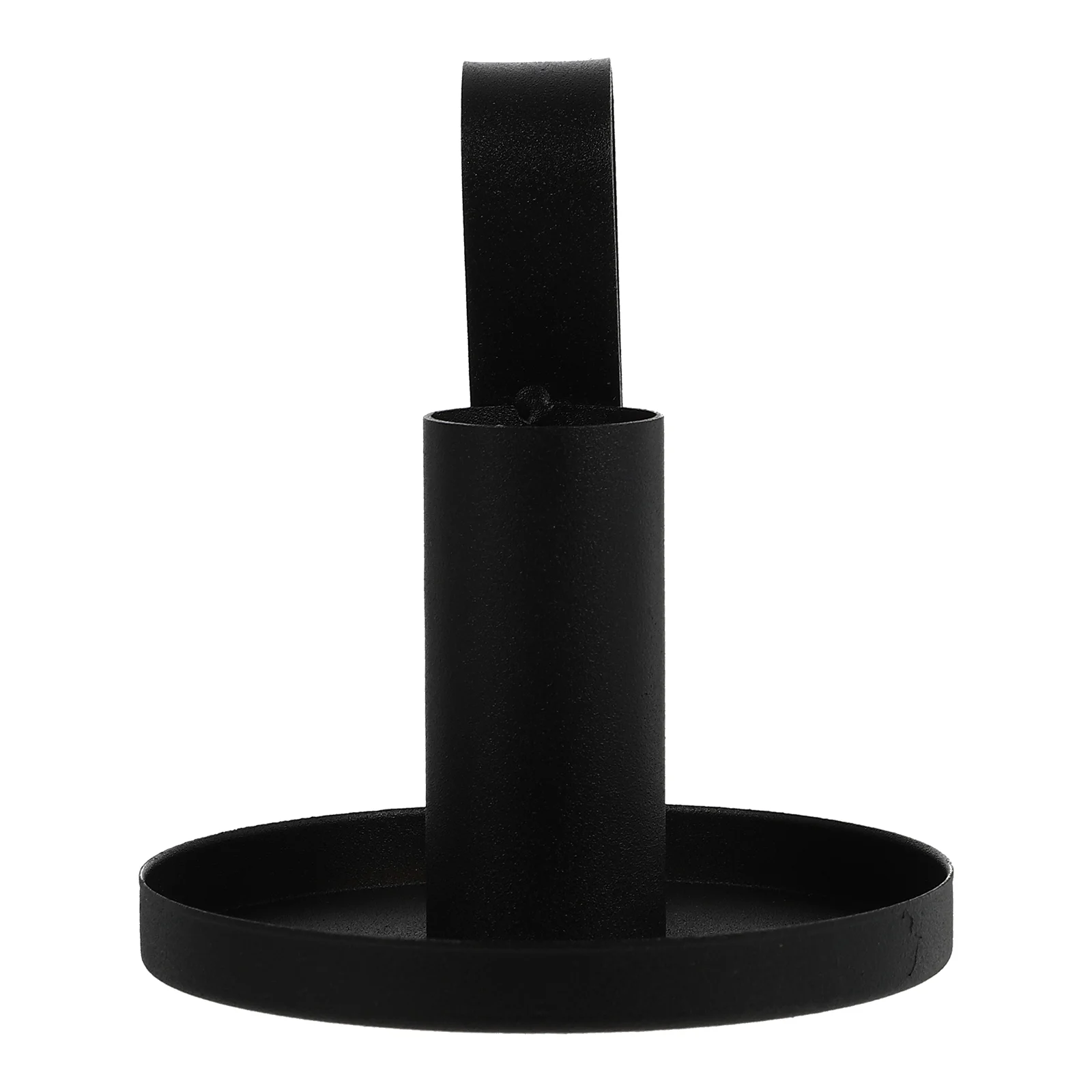 

Holder Stand Iron Black Candlestick Modern Taper Metal Tealight Simple Decorative