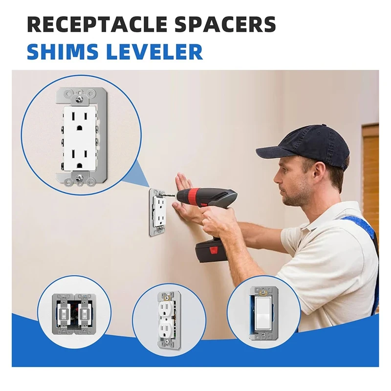 30 шт. настенные разделители для электрических розеток