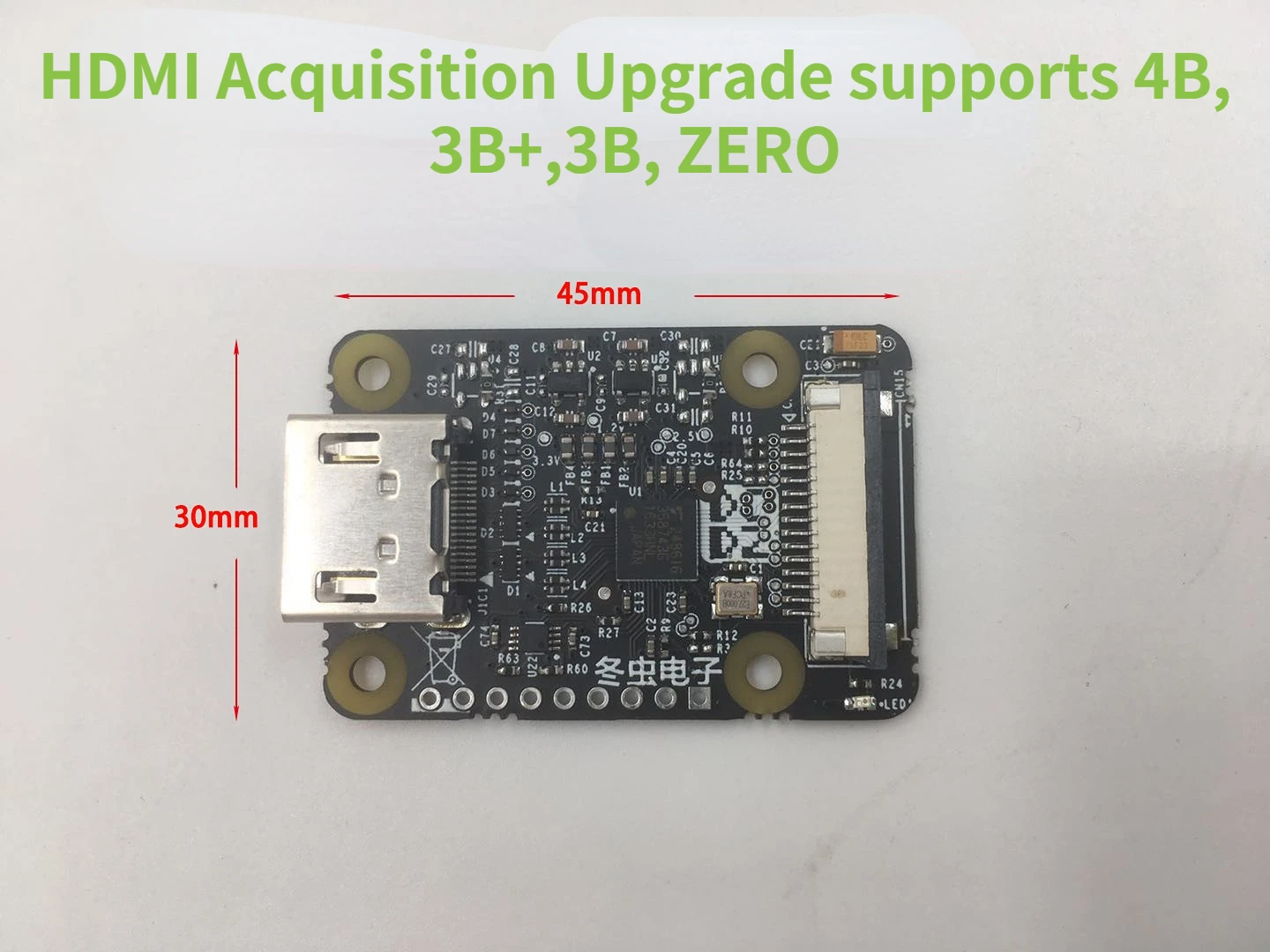 

HC100 Upgraded HDMI to CSI2 HDMI to CSI2 Raspberry Pi dedicated support 1080p30