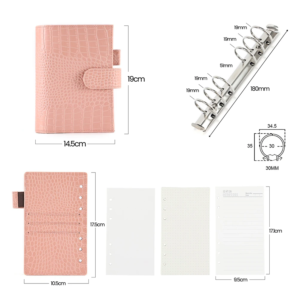 Кольцо-органайзер из натуральной кожи 30 мм