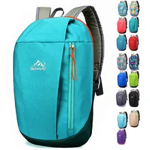 Outdoor Waterproof Backpack Sport Light Weight Travel Hiking Bag for Women Zipper Adjustable Belt Camping Knapsack Men Child 10L