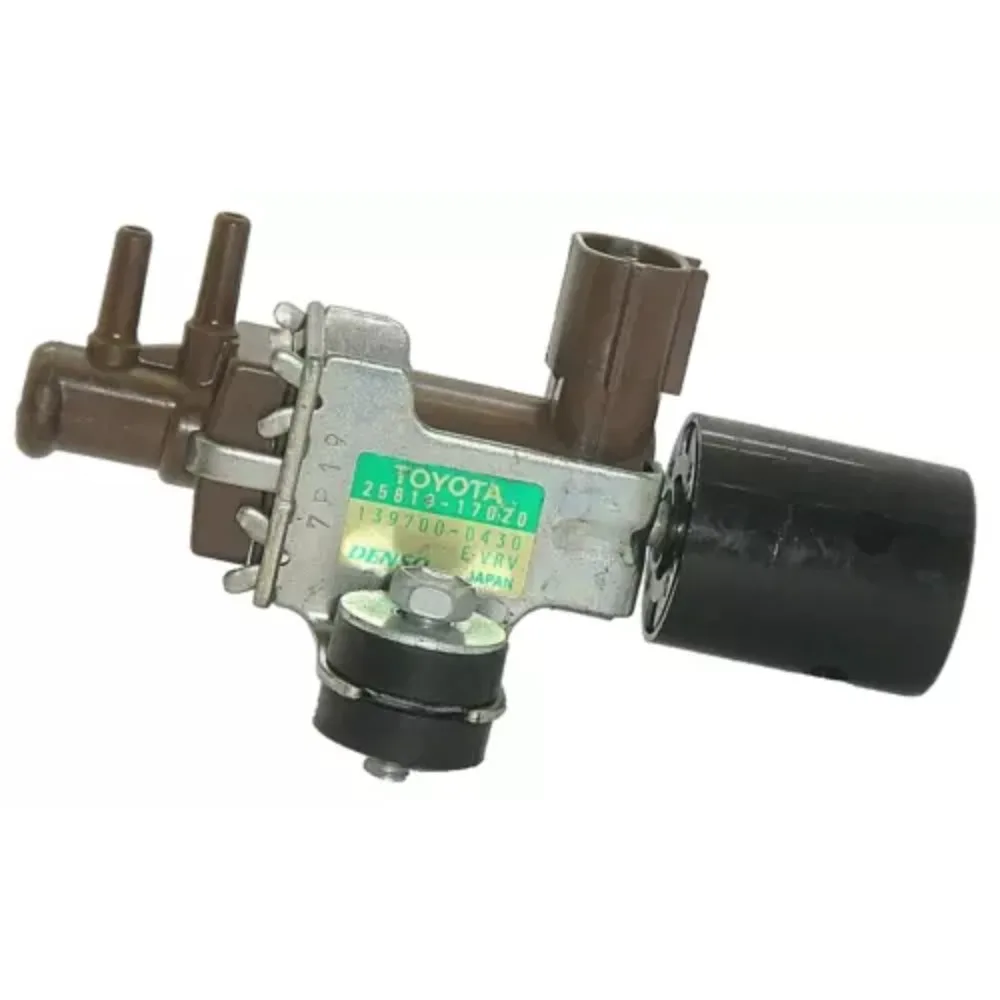 Фото 25819-17020 Вакуумный регулирующий клапан для двигателя Toyota Land Cruiser Prado 1HDFTE 1 Гц 2581917020 2 контакта №3