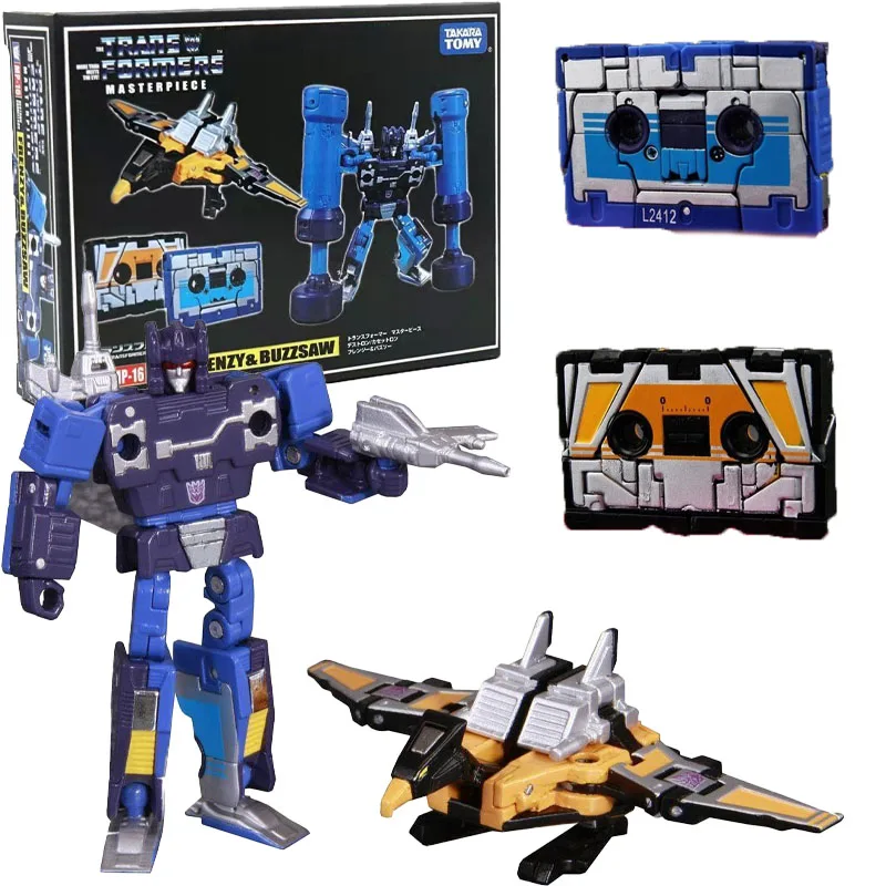 Экшн-фигурка Takara Tomy Transformer Mp-16 Frenzy Buzzsaw, бесплатная доставка, хобби, Коллекционирование моделей, игрушки в подарок