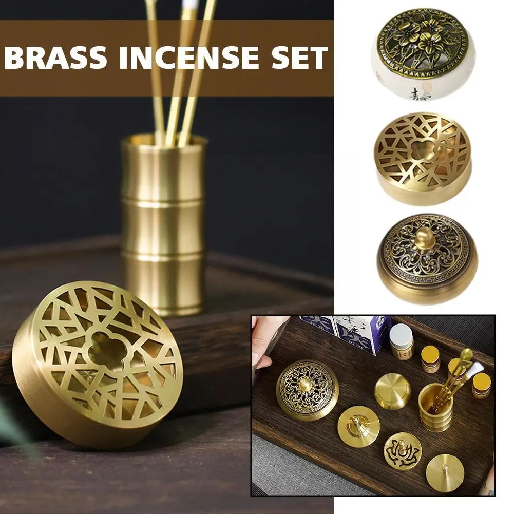 "Brass Incense Set DIY Incense Making Tool Kit Hand Making Fragrance