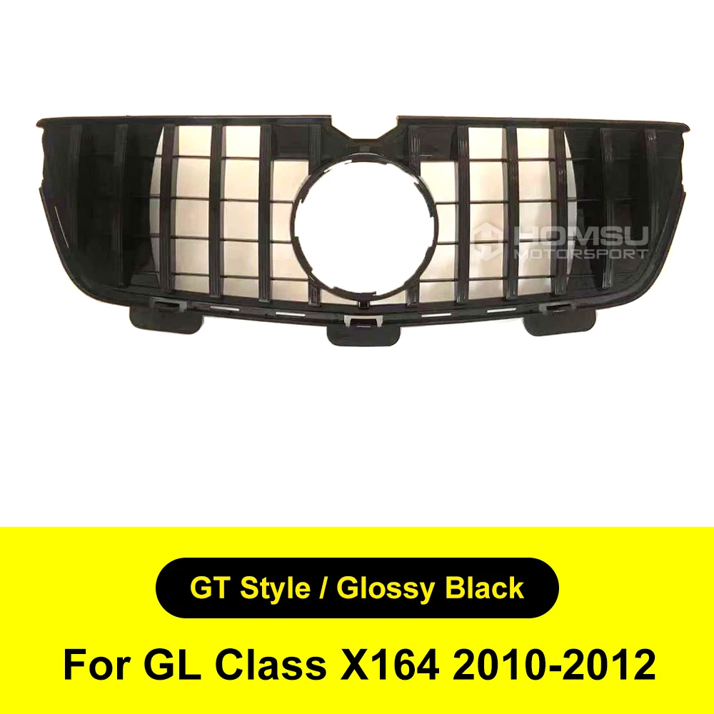 2007 2008 2010 GL Class X164 Алмазная GT решетка для мерседшей GL450 GL300 GL400 GL500 без фотоэлемента -