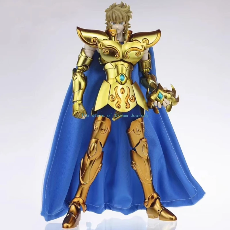 Фото JM.MST Saint Seiya Myth Cloth EXM Leo Aiolia Plus 3,0/Корона 1/7 25 см Золотая фигурка рыцарей зодиака в наличии №4
