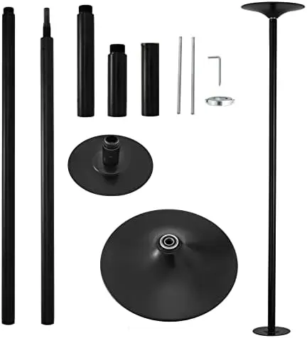 

Static Dance Pole Portable Removable Adjustable 45mm Dancing Pole for Home Exercise Club Party Pub, Dancer Pole for Beginners an