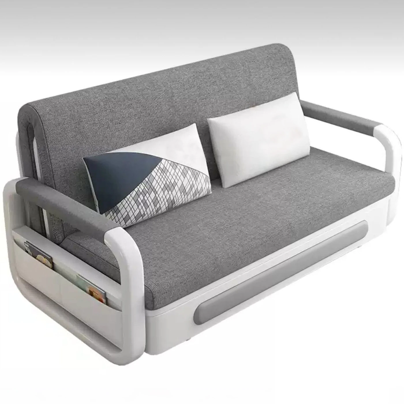 

living room Sofa bed furniture fabric folding sleeper living room furniture sofa cum bed with foldable storage Sofa beds set