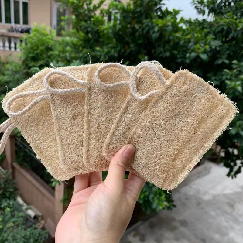 

20pcs Hot products in 2021 bathe Natural Loofah Luffa Loofa Bath Body Shower Sponge Scrubber