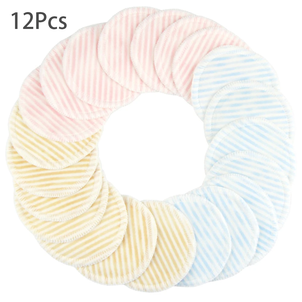 

12 шт., многоразовые моющиеся мягкие салфетки из бамбукового волокна