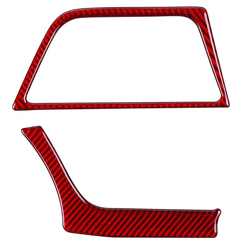 

Suitable for BMW- 3 4 Series GT F30 F32 F34 2013 -2017 Interior Carbon Fiber Front Air Outlet Decorative Stickers LHD