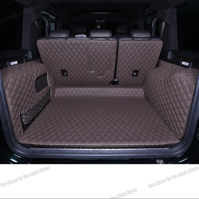 Коврик для багажника автомобиля из кожи для Mercedes Benz G500 G550 G63 65 AMG 2018 2019 2020 2021 2022 W463 G Class G464 On.