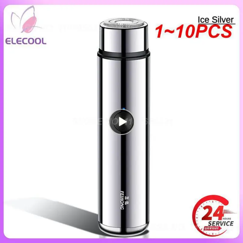 

Мини-Бритва мужская портативная электрическая с зарядкой от USB, 1-10 шт.