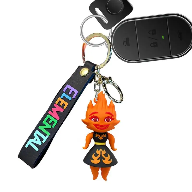 

Crazy City Keychain Cute Cartoon Movie Figure Keychain Anime Cute Hangings Pendant Al Keychain Doll For Kids