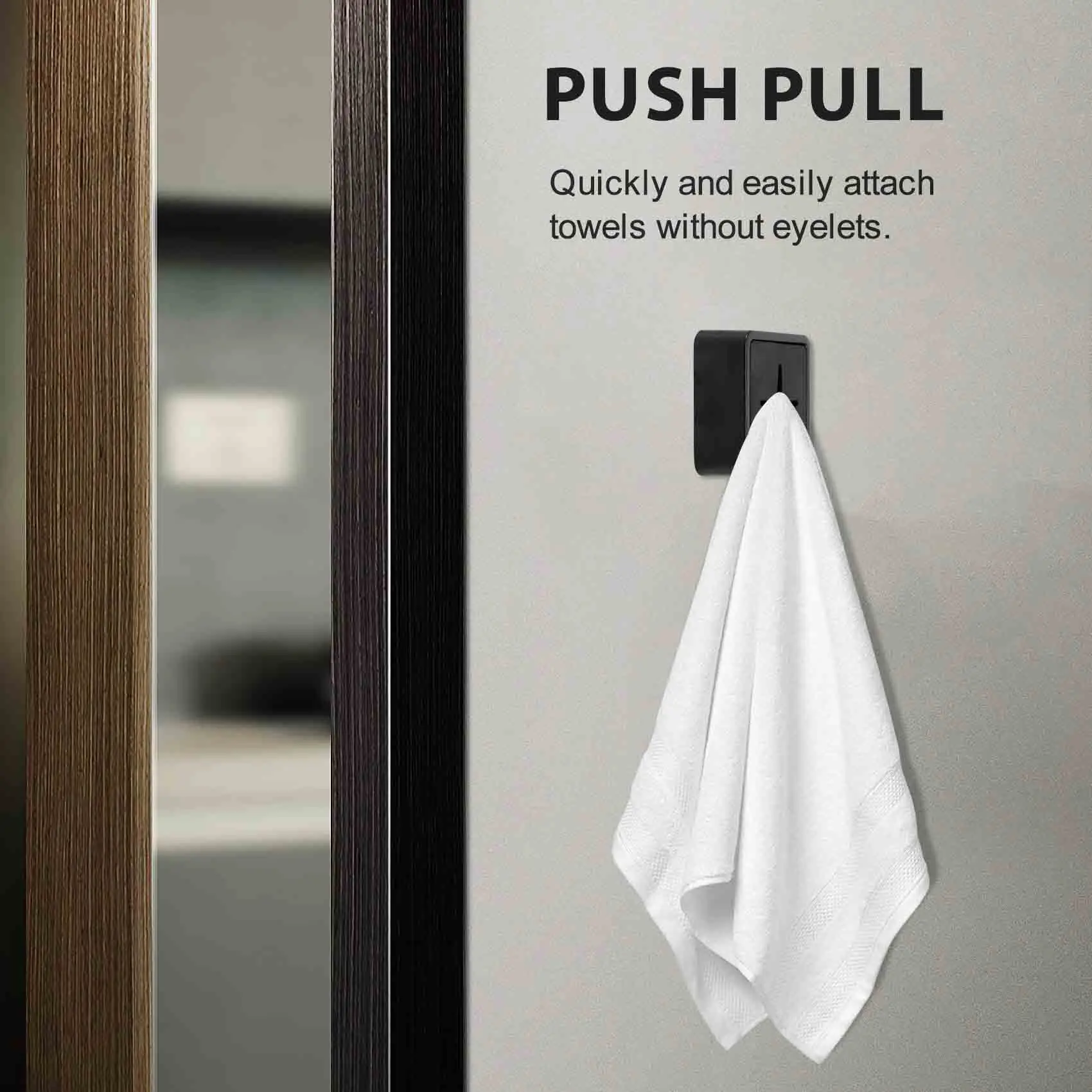 Держатель для полотенец ванной комнаты — самоклеящаяся вешалка кухонных
