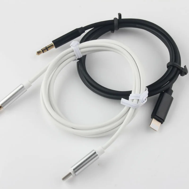 

Car Audio Cable Lightning To 3.5mm Jack Aux Audio Headphone Cable Car Converter for 7 8plus11Pro XS Max Car Aux Cable