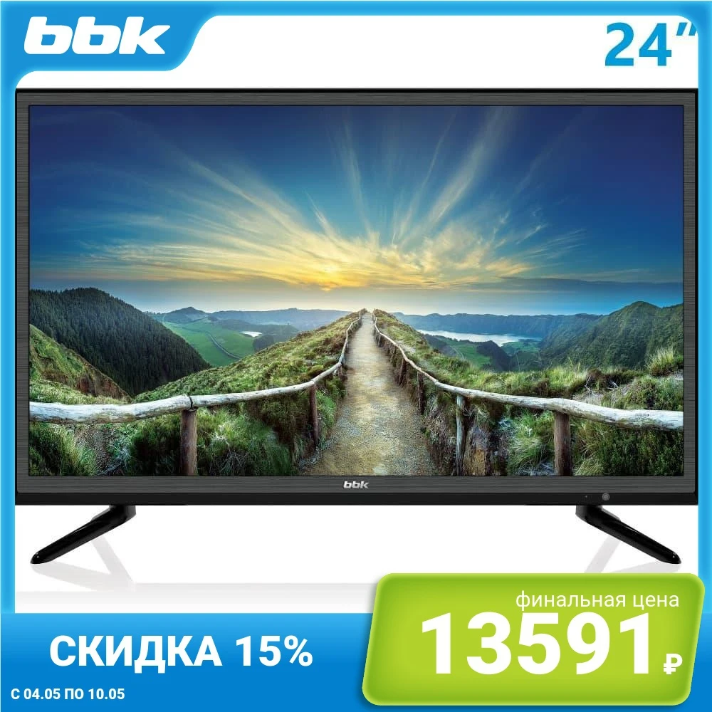 LED телевизор 24" BBK 24LEM-1089/T2C |