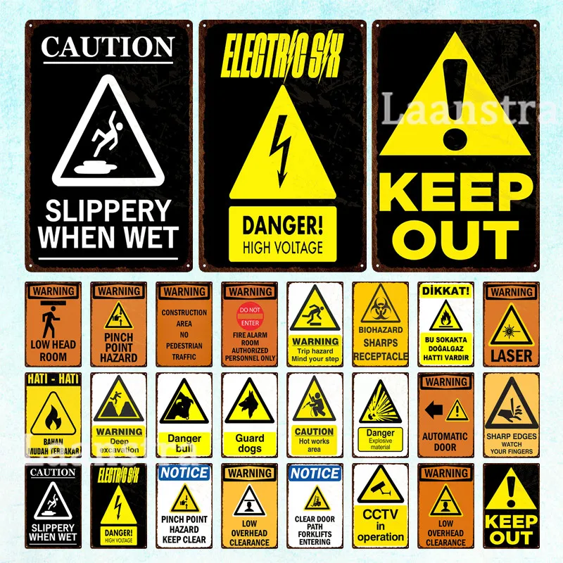 

Предупреждение ющая опасность «Держите подальше», потертая шикарная фототабличка, ретро, общественная сцена, Настенный декор, табличка 20*30 ...