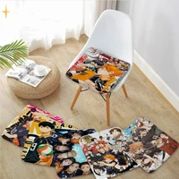 anime haikyuu poster volleyball boy creative meditation cushion stool pad dining chair tatami seat cushion outdoor cushions