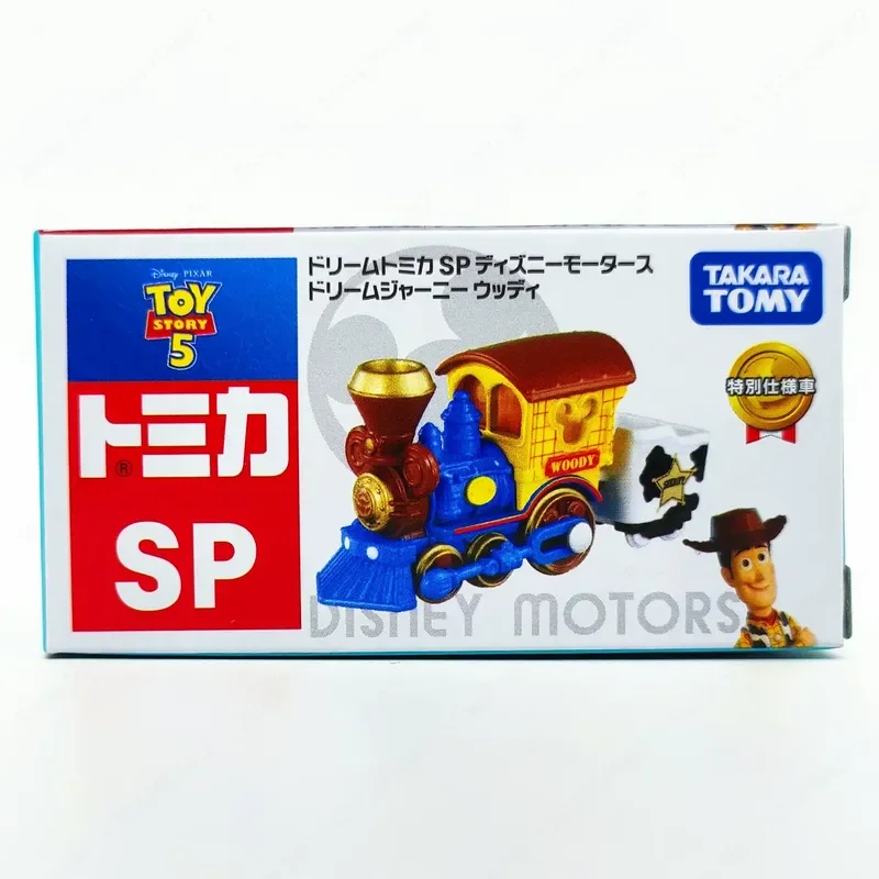 Фото Коллекционная модель автомобиля Takara Tomy Tomica Disney Toy Story 5: Транспортер из литого сплава с фигурками Вуди, Базза Лайтера, Джесси, Инопланетянина. Игрушка-подарок. №4
