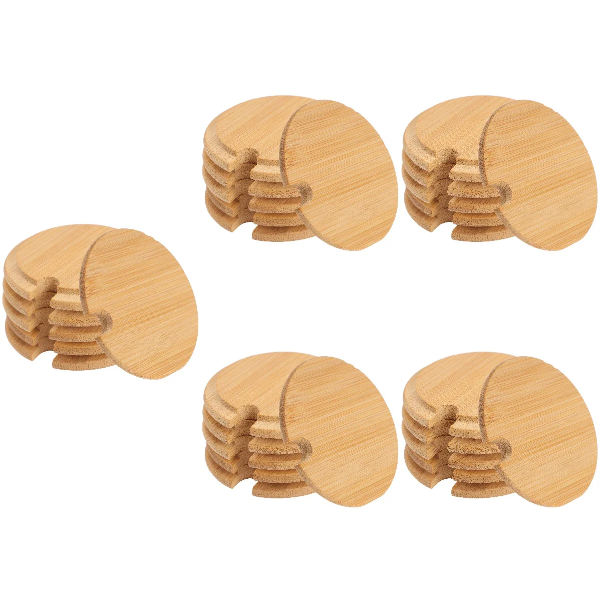 

30 Cup Lids Dust-proof Mug Lids Household Cup Lid