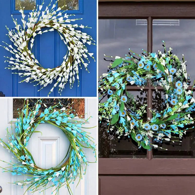 

Berry Wreath For Front Door Exquisite Easter Wreath With Flowers And Berry Winter Wreath For Wall Decor And Easter Wreath With