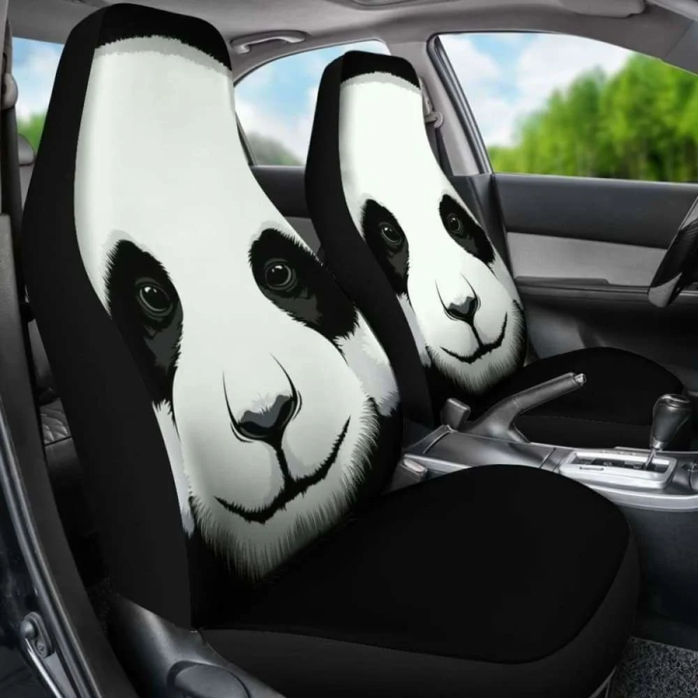 

Panda 3D Seat Covers 091706,Pack of 2 Universal Front Seat Protective Cover