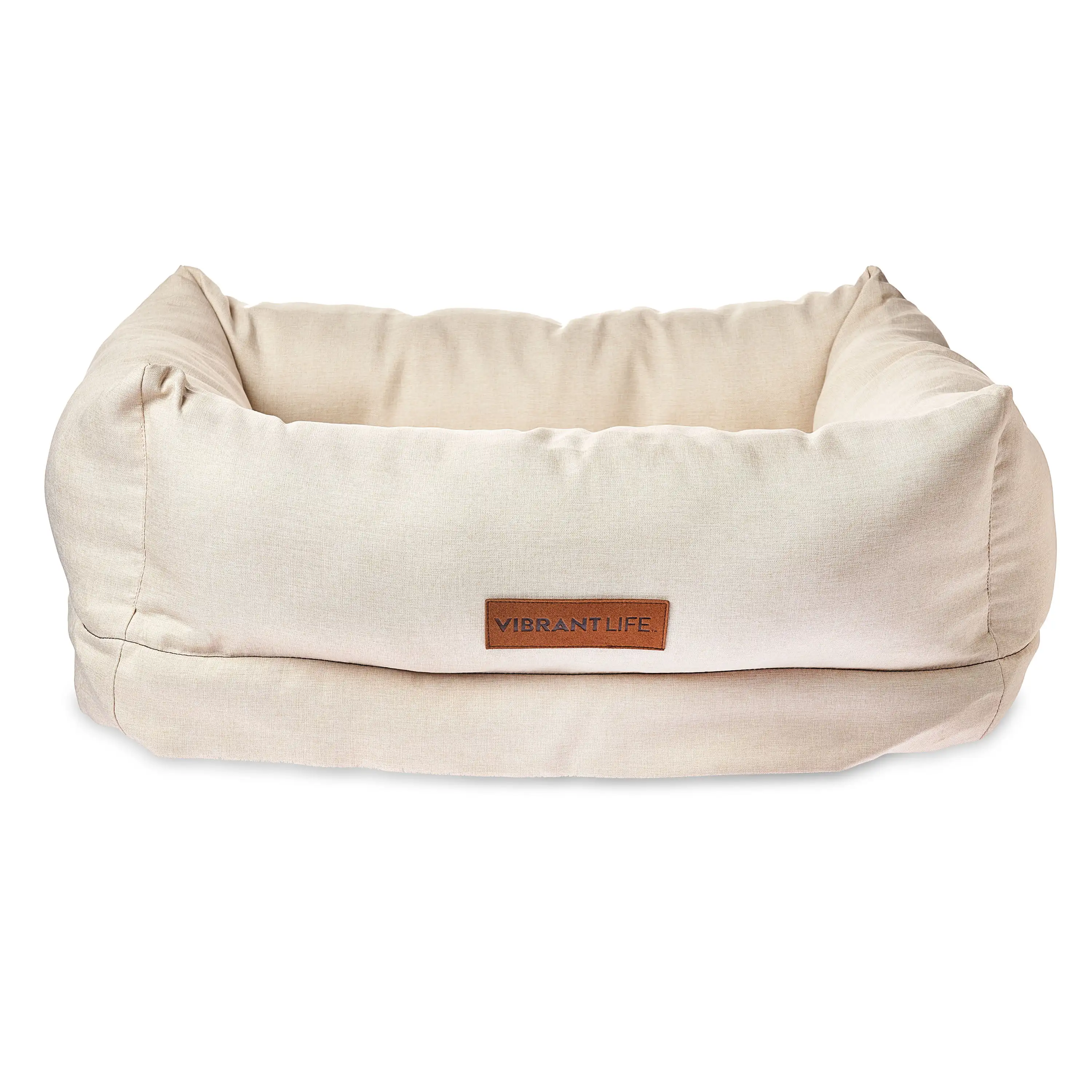 

Small Deluxe Orthopedic Dog Bed, Beige