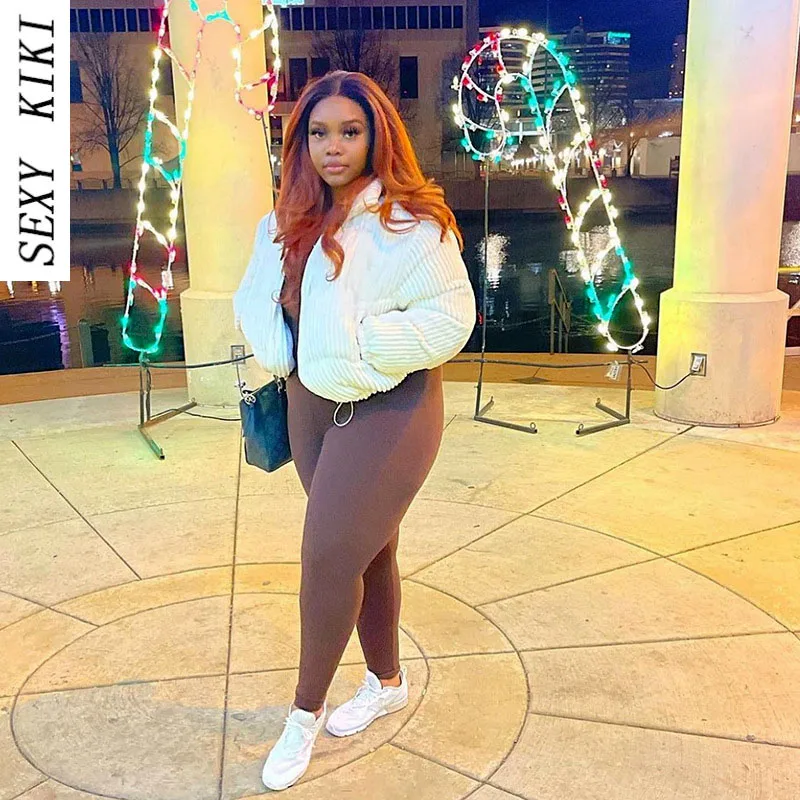 Women's 2022 autumn and winter fashion stand-up collar cotton clothes ins tide thick coat warm bread clothes