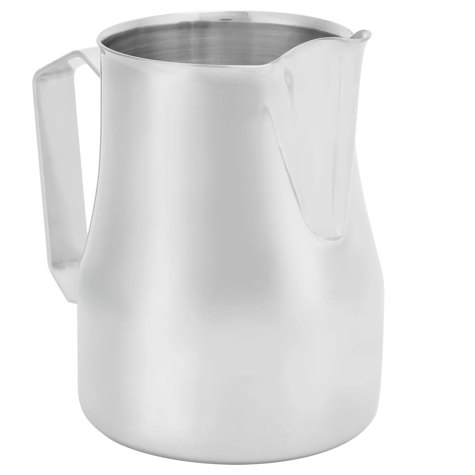 

Stainless Steel Pointed Mouth Coffee Milk Frothing Cup Coffee Jug Pitcher for Latte ArtSilver 750ml