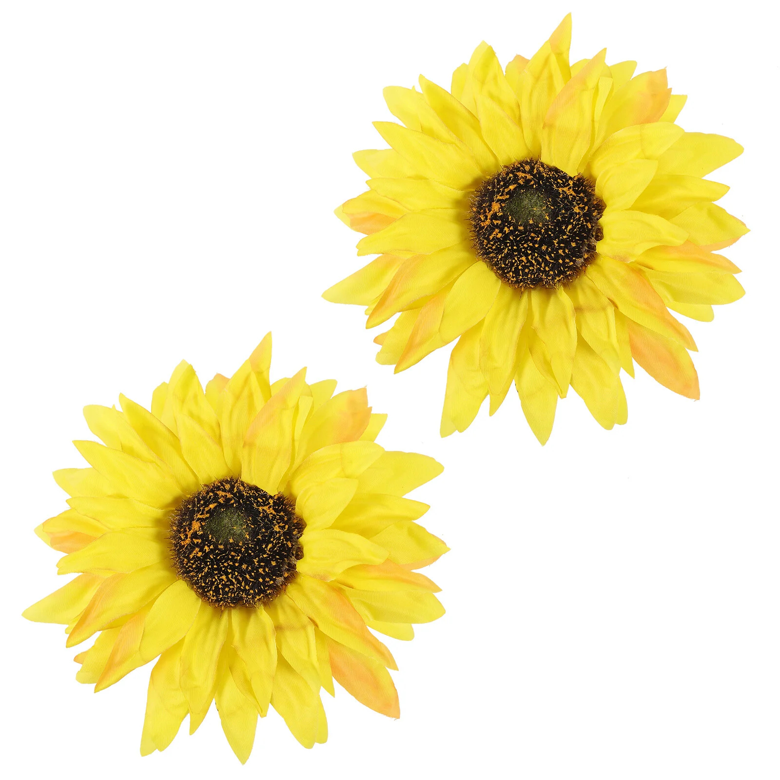 

2 Pcs Tie Clips Curtain Clamp Drapes Hold Back Curtains Decorative Lace Tieback Metal Holdback Sunflower