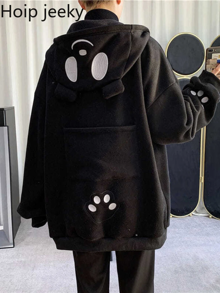 

Женский свитшот с капюшоном GkyocQ, в стиле преппи, Повседневная Корейская куртка, весна-осень 2022