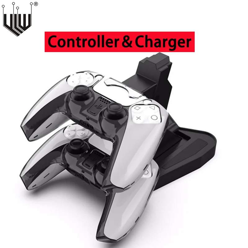 

Charger for Sony PlayStation5 Wireless Controller Type-C USB Dual Fast Charging Cradle Dock Station for PS5 Joystick Gamepads