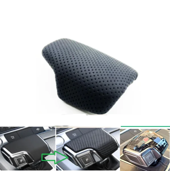Чехол из перфорированной кожи для рычага переключения передач с ручкой или новая