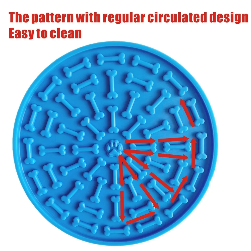 

2022 hot sale dog dispensing mat silicone bowls dog lick mat lick mat for pet bath grooming and training dog pet supplies