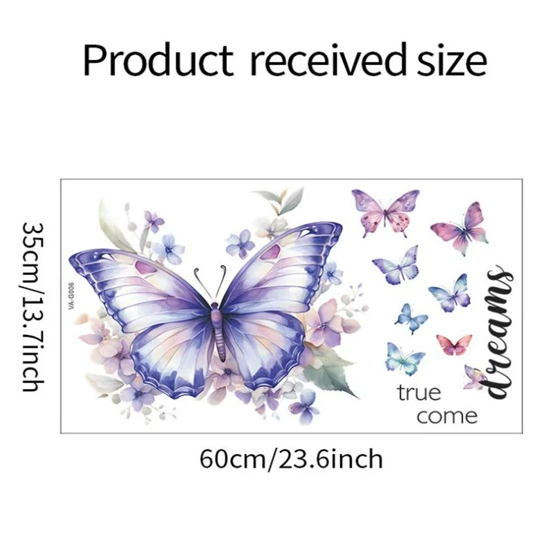 Настенные наклейки бабочки HANDANWEIRAN