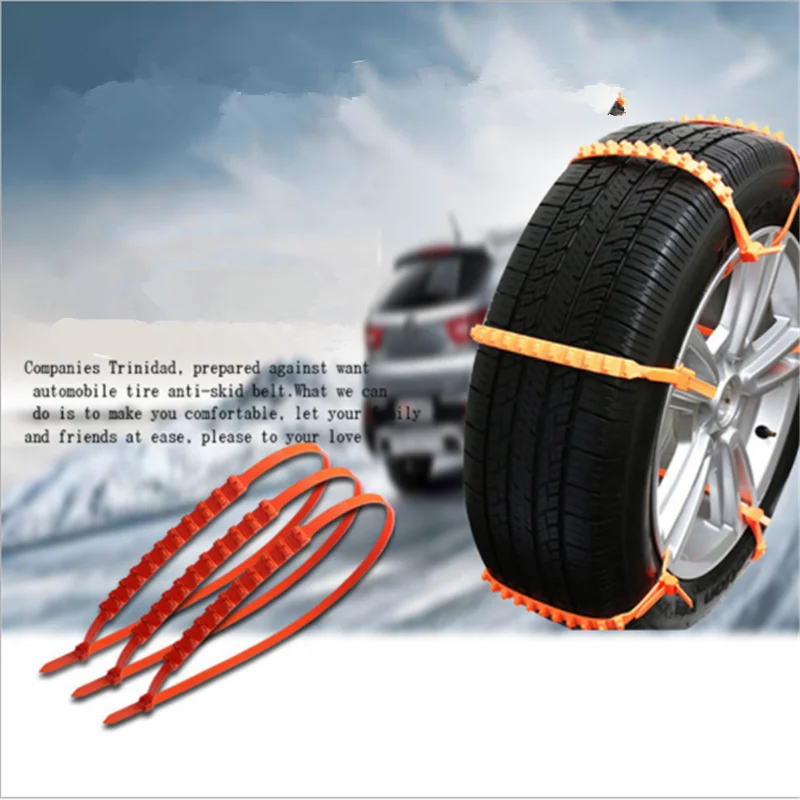 

Car Universal Mini Winter Tires Wheels Snow Chains Car-Styling Anti-Skid Autocross Outdoor Car Accessories 10 pcs/set 2023