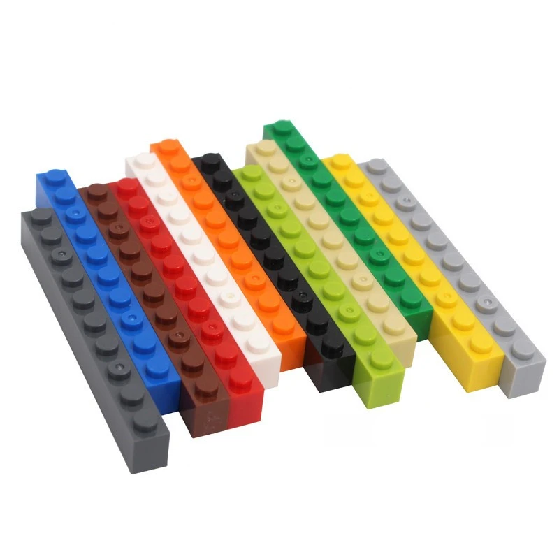 

1 Pcs Buildings Blocks 6111 Brick 1 x 10 Collections Bulk Modular GBC Toy For Technical MOC Set