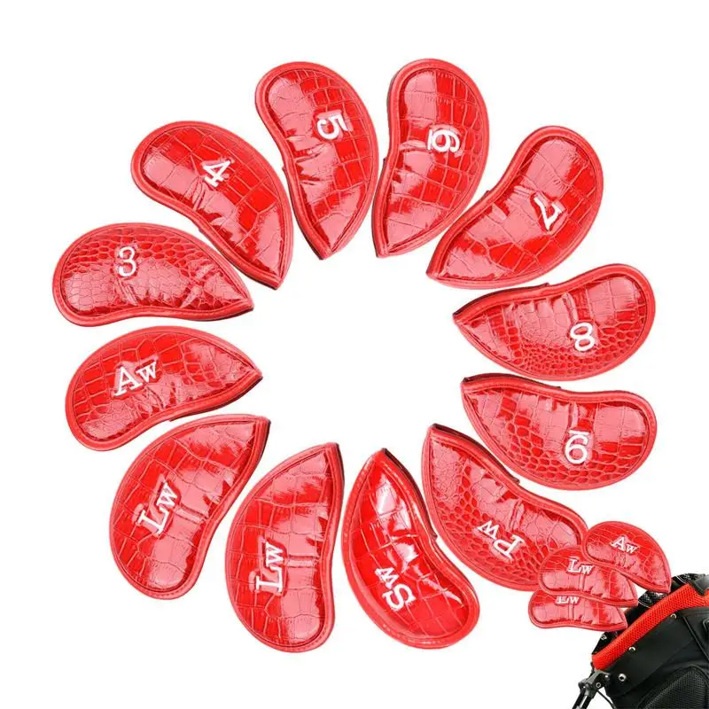 

Чехлы для гольфа, металлические Чехлы для гольфа с изысканной окантовкой и хорошей эластичностью, подарок на день рождения для гольфа