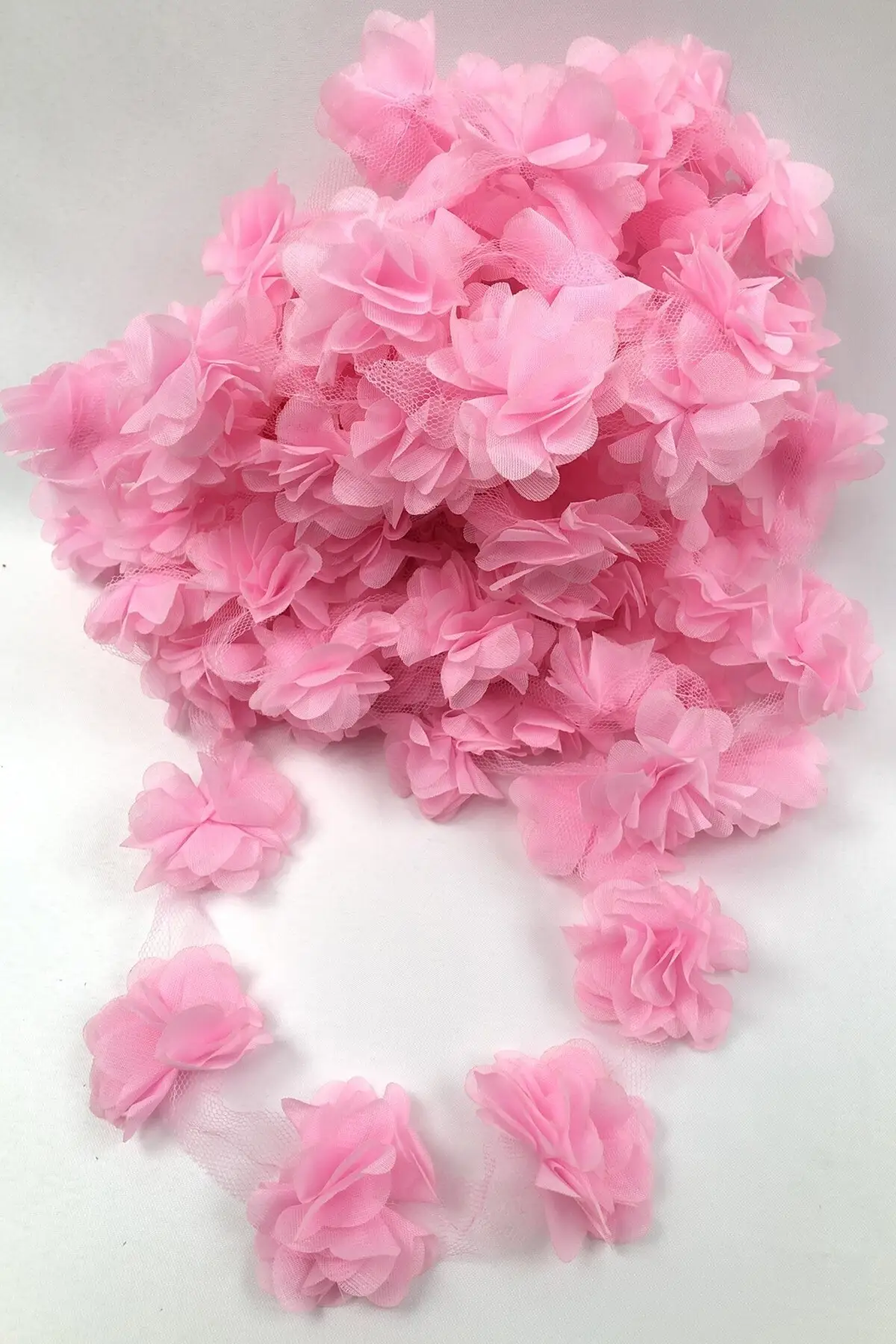 

Pink tulle flower laser cut decorative strip hobby supplies & entertainment life