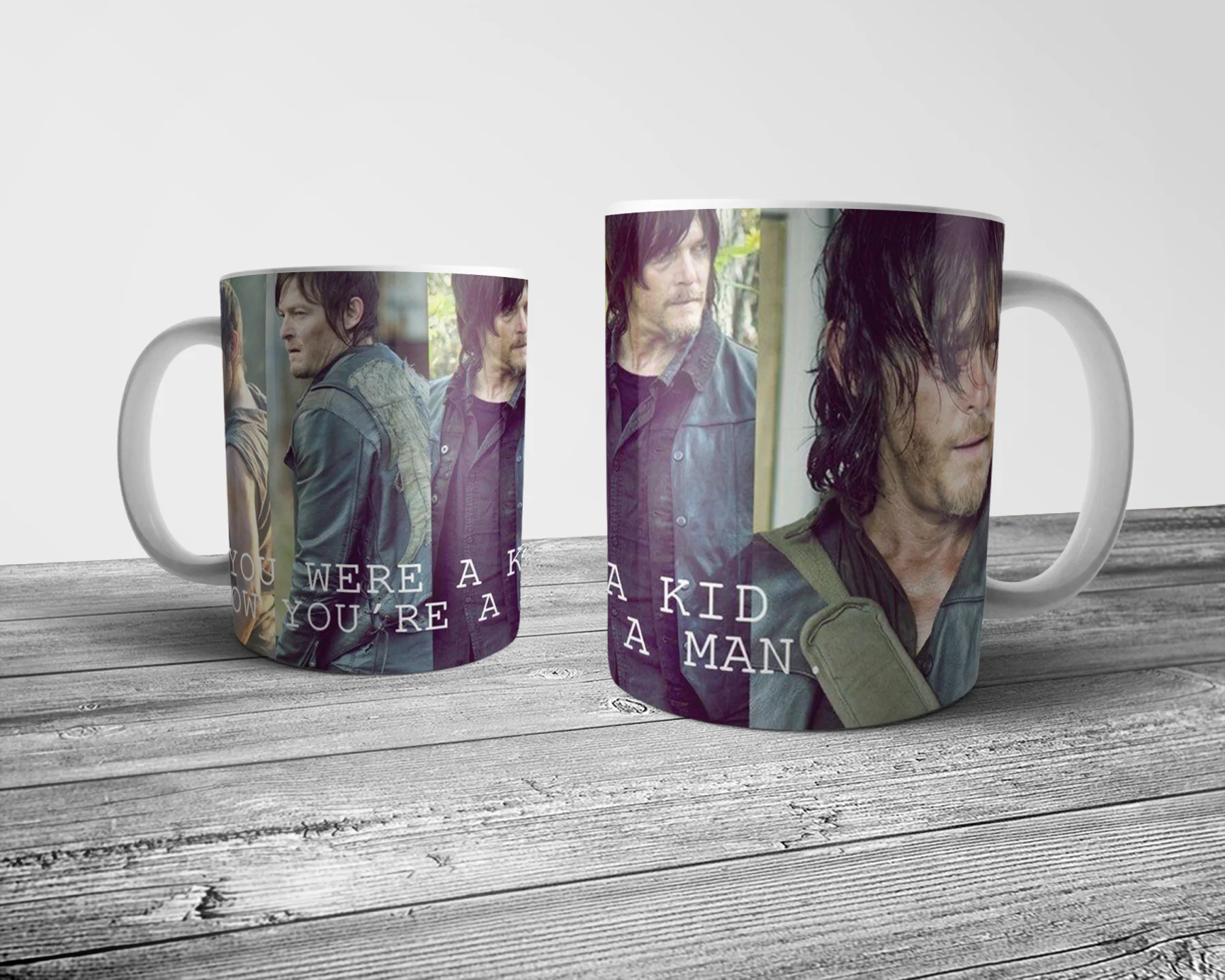 Pixxa дарил Диксон Ходячие мертвецы Чашка Модель 3 молочный кофе чай чашка фарфор