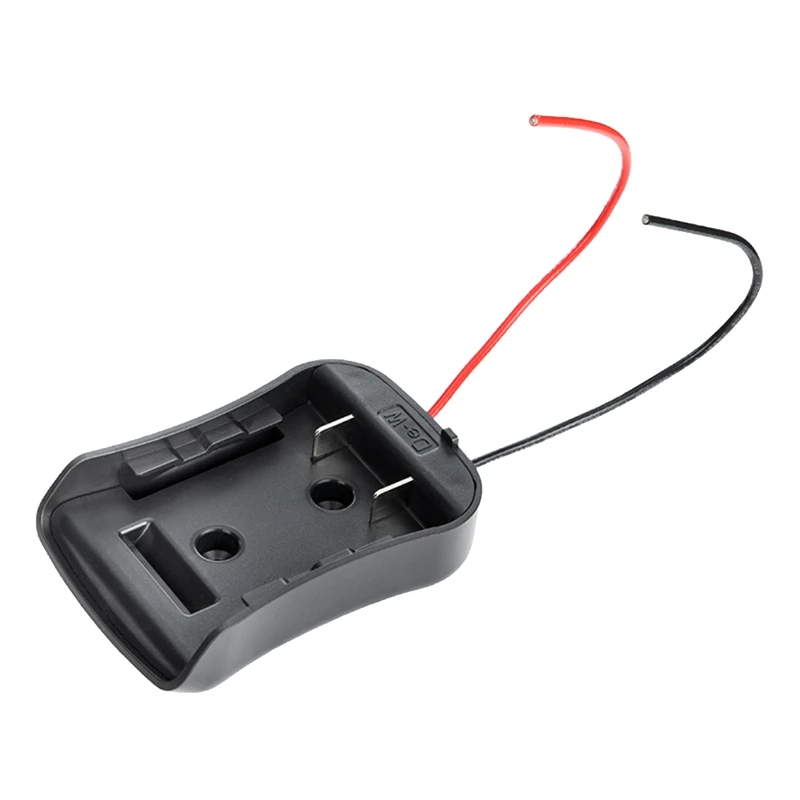 Адаптер аккумулятора ABGZ-12AWG DIY для литий-ионной батареи Dewalt 14,4 в 18 в 20 в, разъемы питания DCB140 DCB180 DCB182 DCB184 DCB200