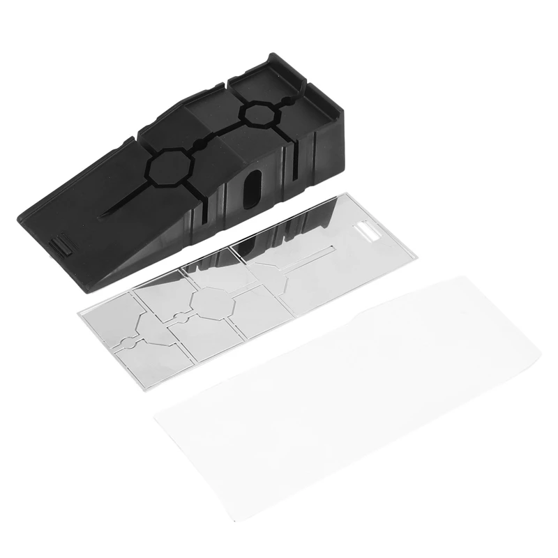 

FBIL-Toys Car Tire Repair Slope Pad Step Pad Holder Model For TRAXXAS SCX10 AXIAL TRX4 RC Car Repair Non-Slip Repair Slope