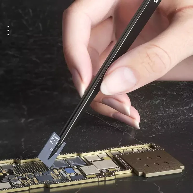 MECHANIC KS-11 ручная полированная перемычка немагнитный пинцет 0 008 мм наконечник