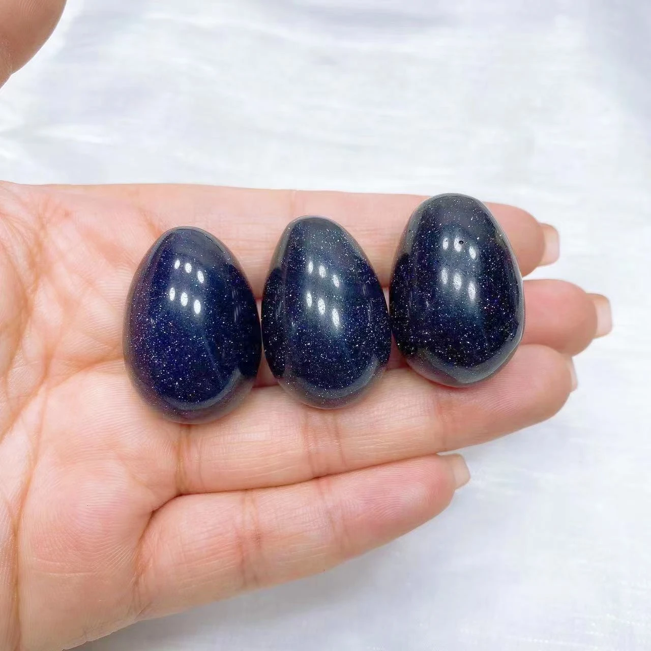 

Натуральный хрустальный камень, яйцо, ручная полировка, искусственное украшение для дома и сада, энергетическое восстанавливающее ремесло, подарочное украшение «сделай сам», 30 мм