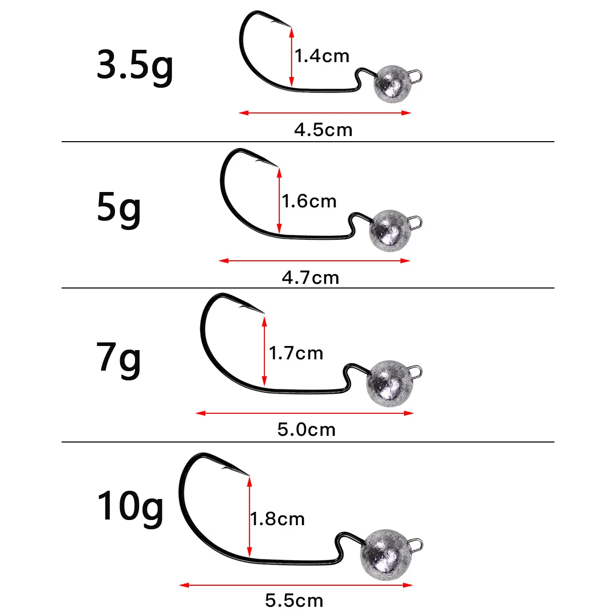 10 шт./коробка рыболовные крючки для ловли окуня