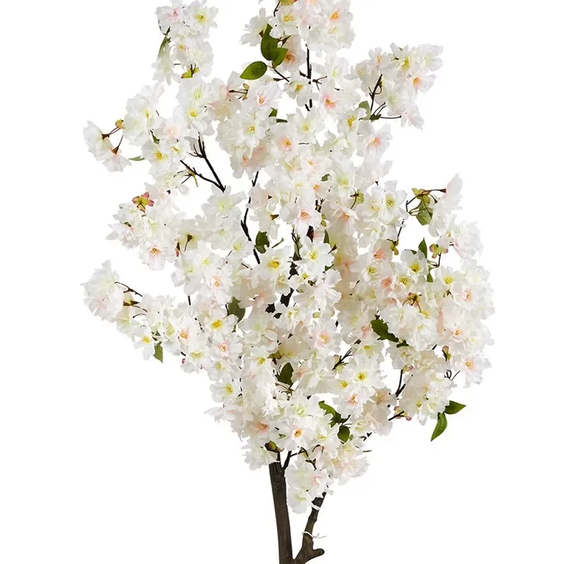 

Attractive Cherry Blossom Artificial Tree with Plastic Planter – Perfect Decoration for Home or Office.